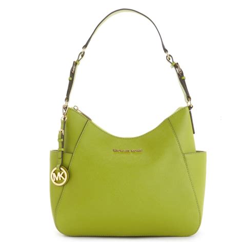 michael kors green bag small|Michael Kors green shoulder bags.